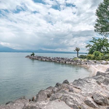 Casa Lugana 9 - Monolocale Con Piscina Fronte Lago Сирмионе Екстериор снимка